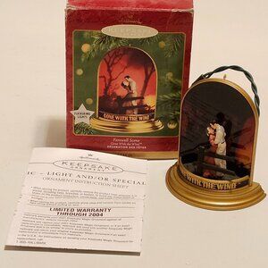 Farewell Scene Gone With The Wind 2001 Hallmark Ornament MAGIC
